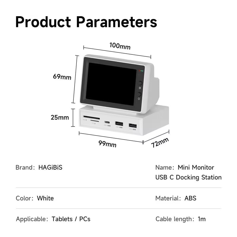 3.5-Inch IPS Mini Monitor