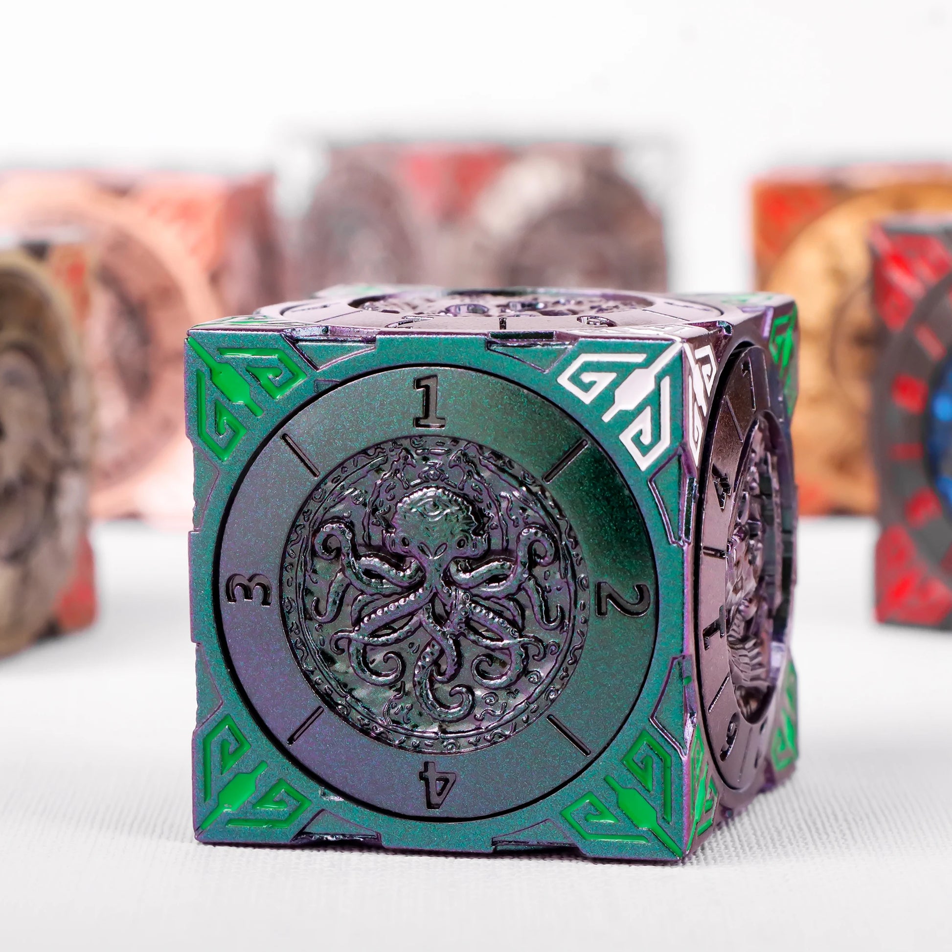 DnD Metal Spinner Dice Set