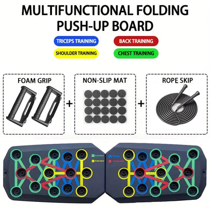 Multifunctional Push-Up Board Set: Total Body Training