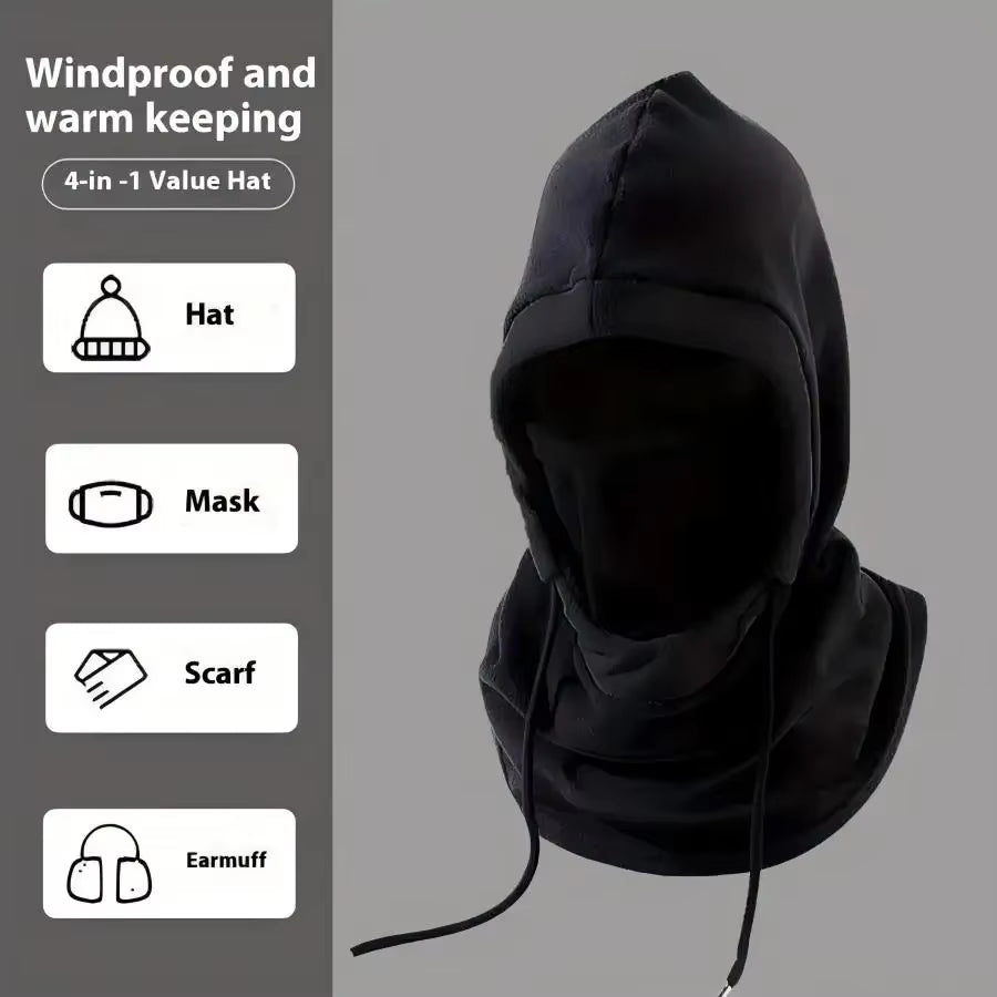 YANBIGUO 4-in-1 Thermal Balaclava: Windproof Face Protection