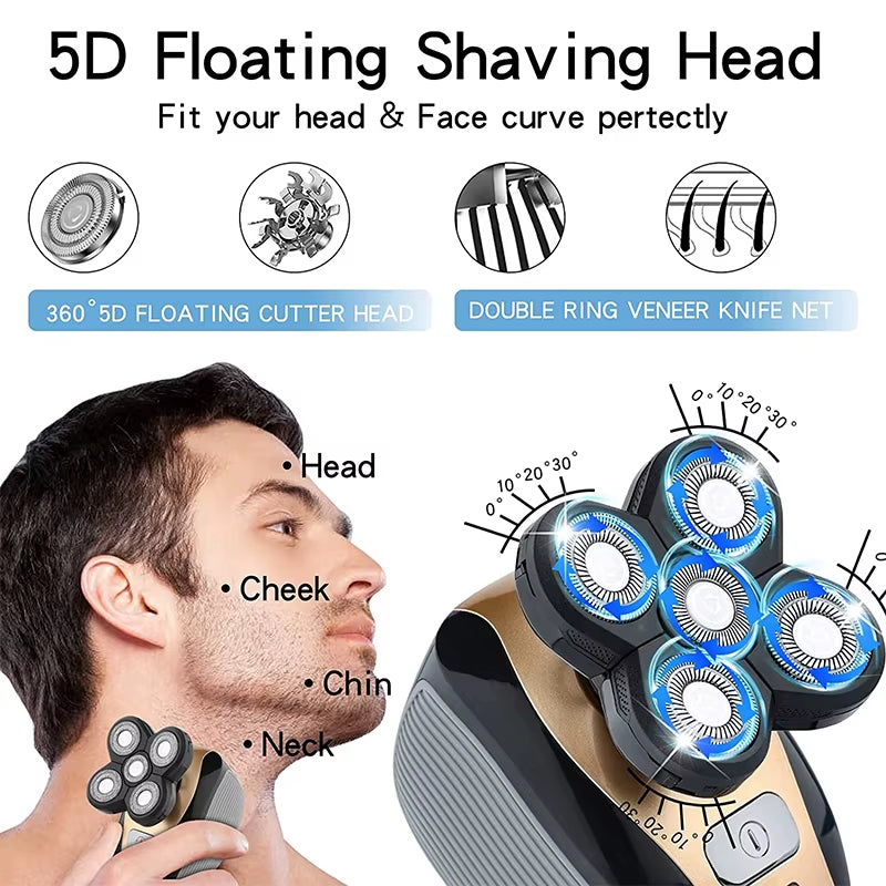 5-in-1 Multifunction Grooming Shaver