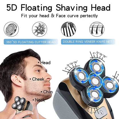 5-in-1 Multifunction Grooming Shaver