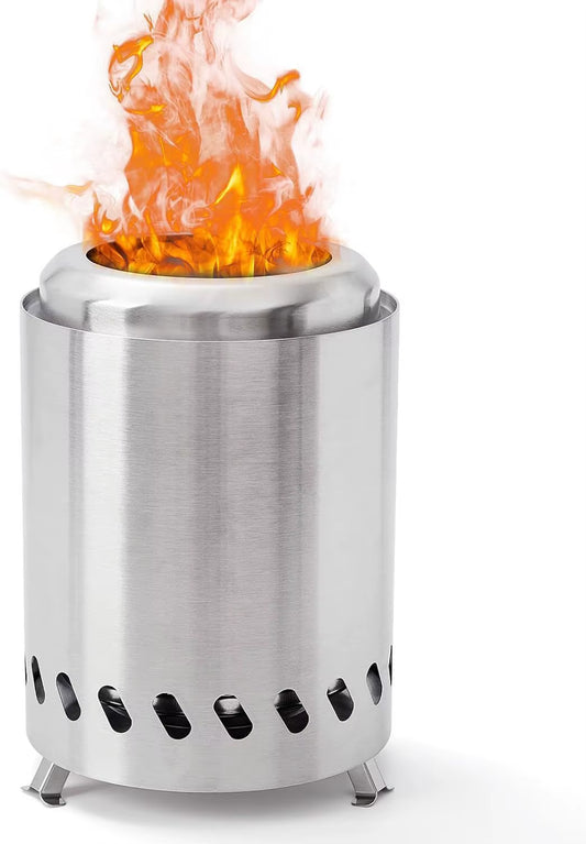 Portable Stainless Steel Wood Stove