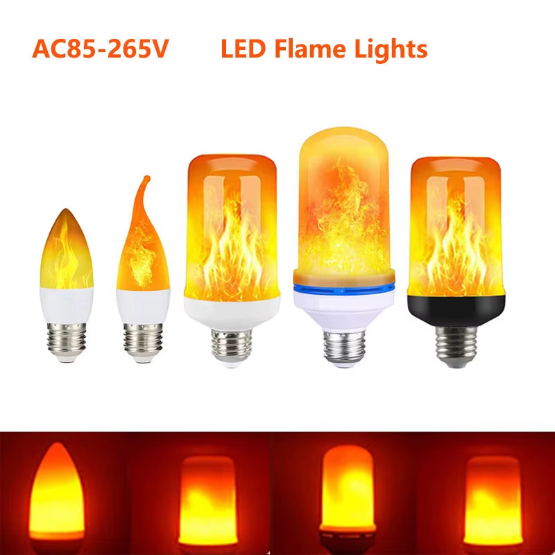 LED Flame Effect Bulb