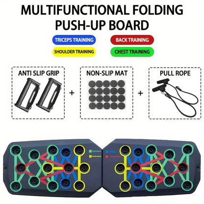Multifunctional Push-Up Board Set: Total Body Training