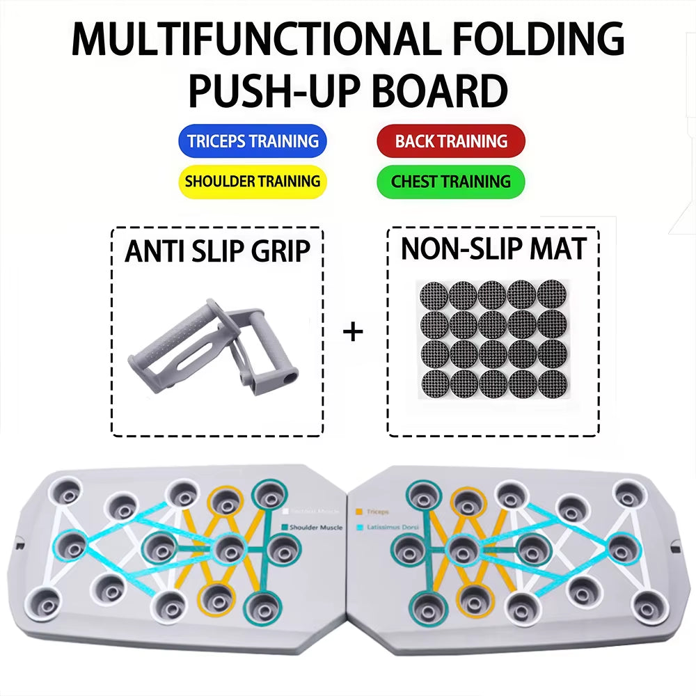 Multifunctional Push-Up Board Set: Total Body Training
