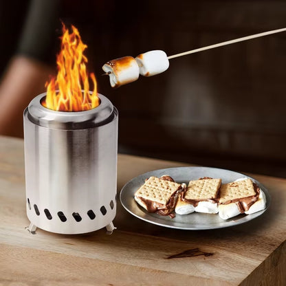 Portable Stainless Steel Wood Stove