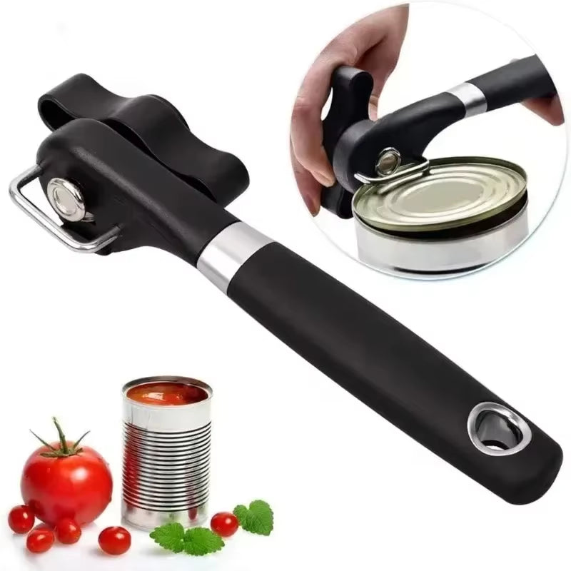 1Pc Automatic Can Opener: Smooth, Safe, Hands-Free