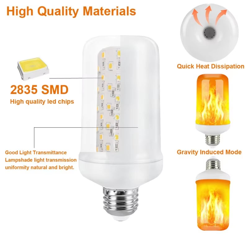 LED Flame Effect Bulb
