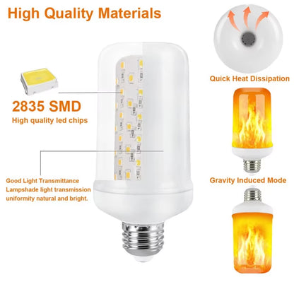 LED Flame Effect Bulb
