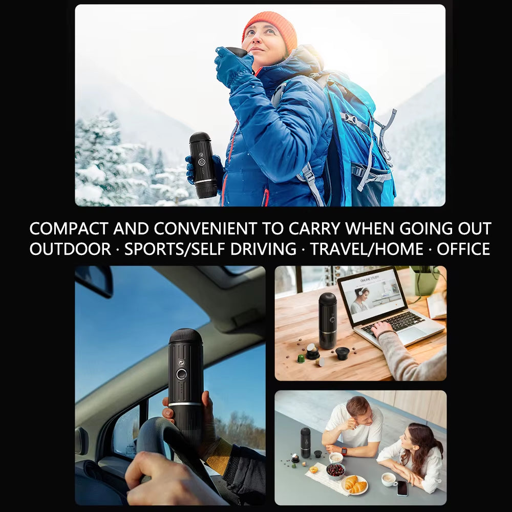 Icafilas ME2218 Portable Espresso Machine