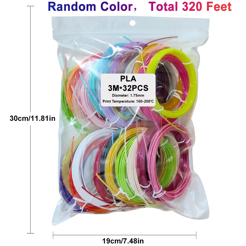 3D Pen PLA Filament Bundle