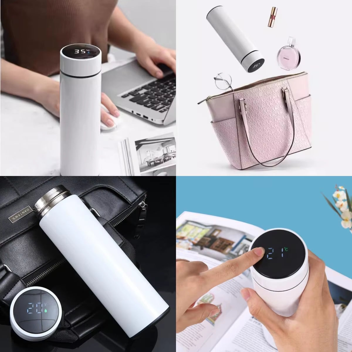 500ML Smart Thermos Cup