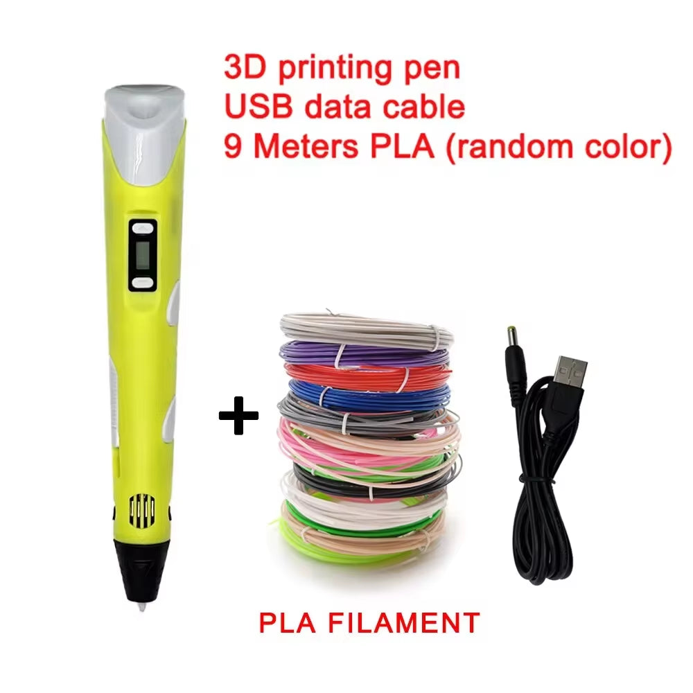 Electronic 3D Printing Pen