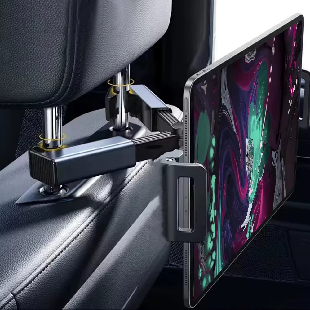 Car Headrest Tablet Holder