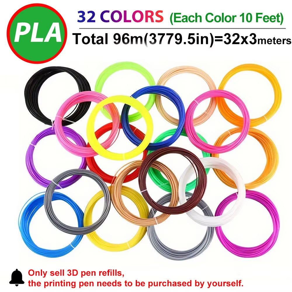 3D Pen PLA Filament Bundle
