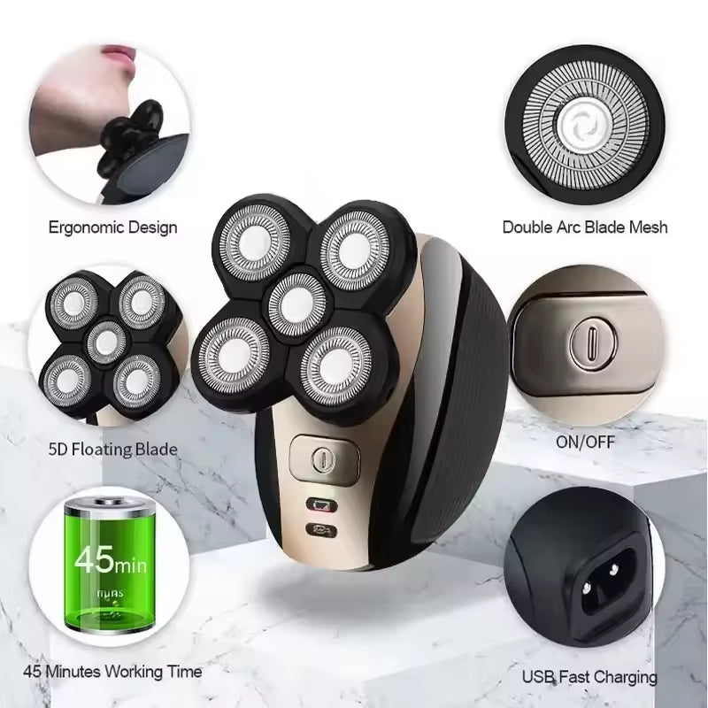 5-in-1 Multifunction Grooming Shaver