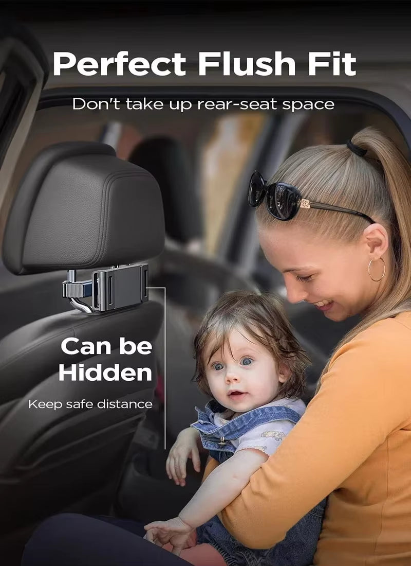 Car Headrest Tablet Holder