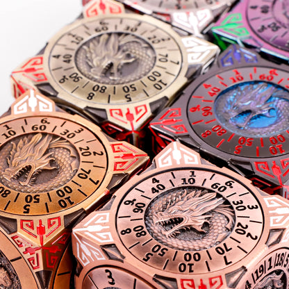 DnD Metal Spinner Dice Set