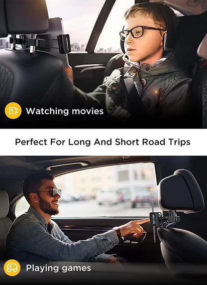 Car Headrest Tablet Holder