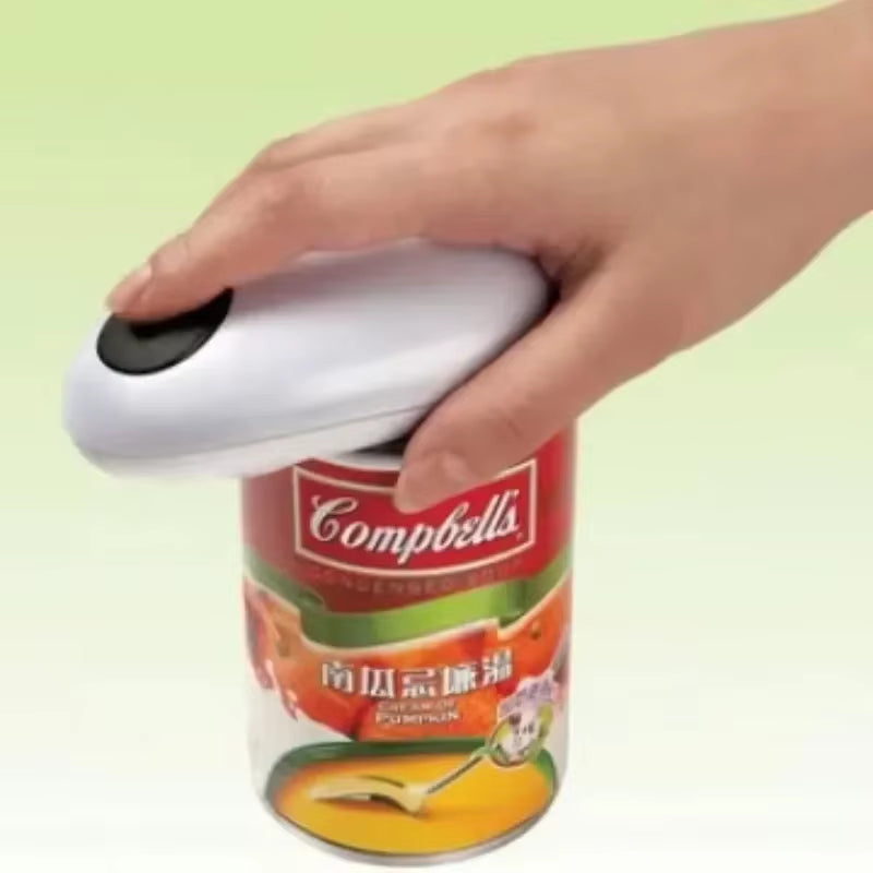 1Pc Automatic Can Opener: Smooth, Safe, Hands-Free